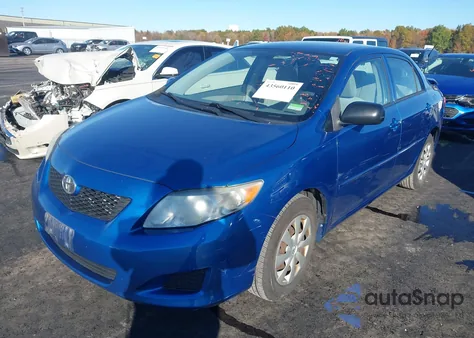 2009 Toyota Corolla from USA, damaged, VIN JTDBL40E29J030434